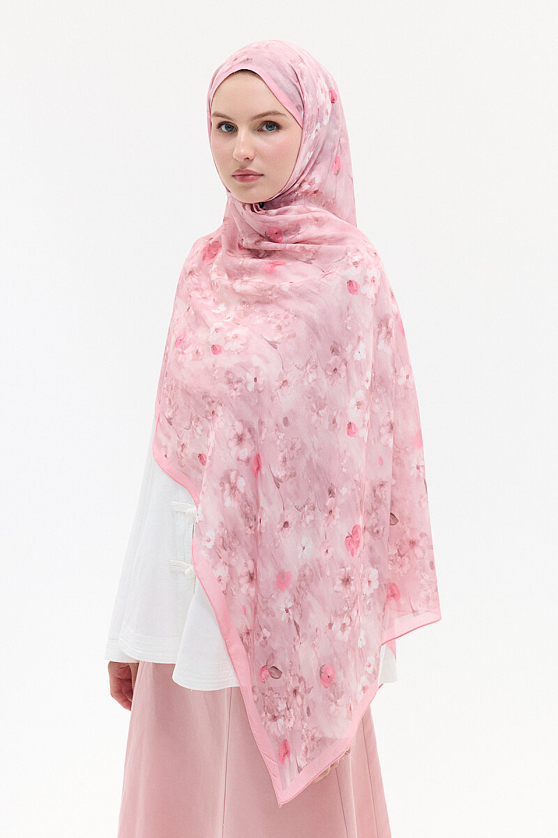 Freya Rami Şal - Pembe - 4