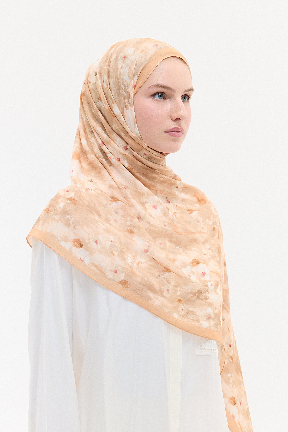 Freya Rami Şal - Somon - Camellia Scarfs (1)