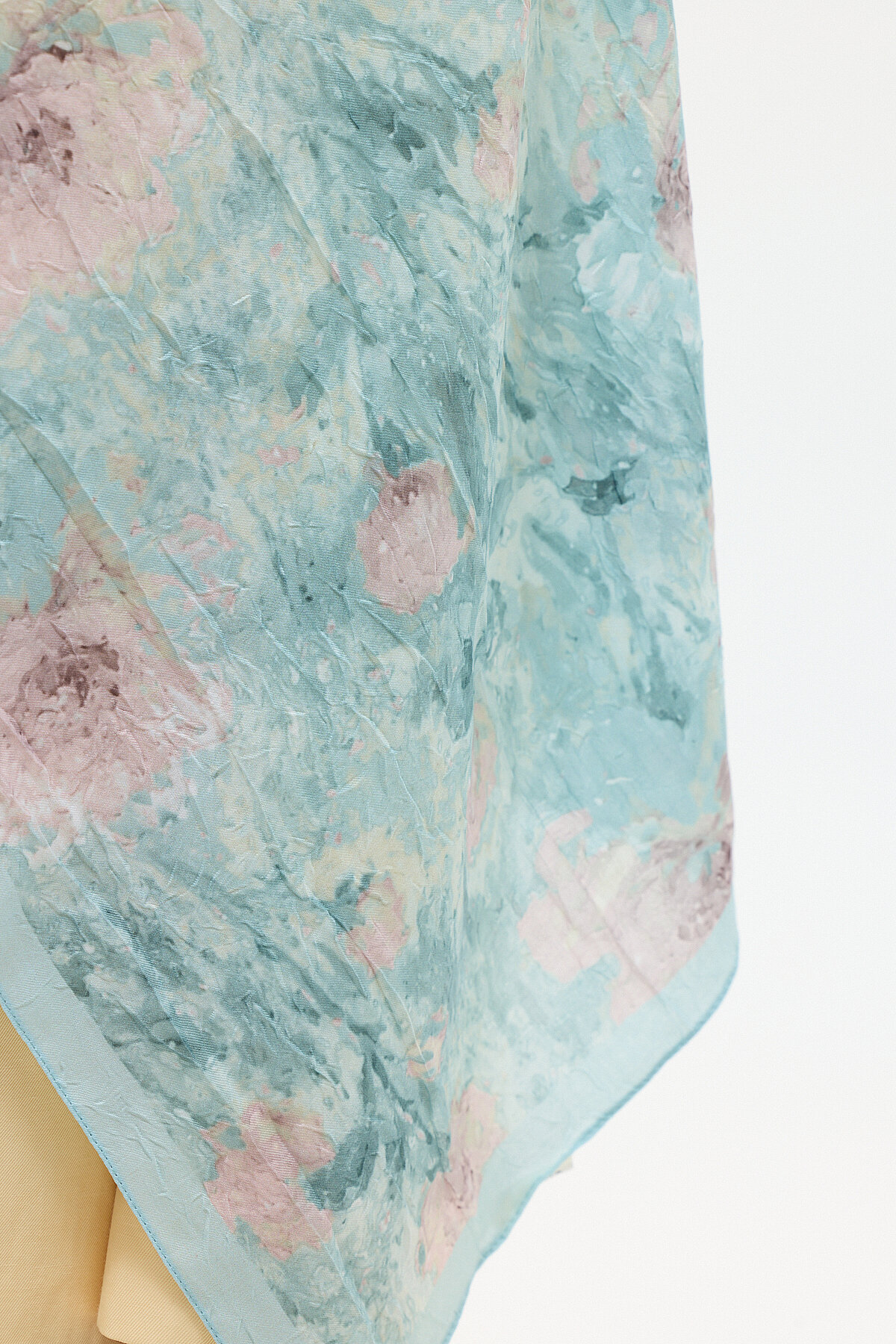 Hazel Kraş Şal - Mint - Camellia Scarfs (1)