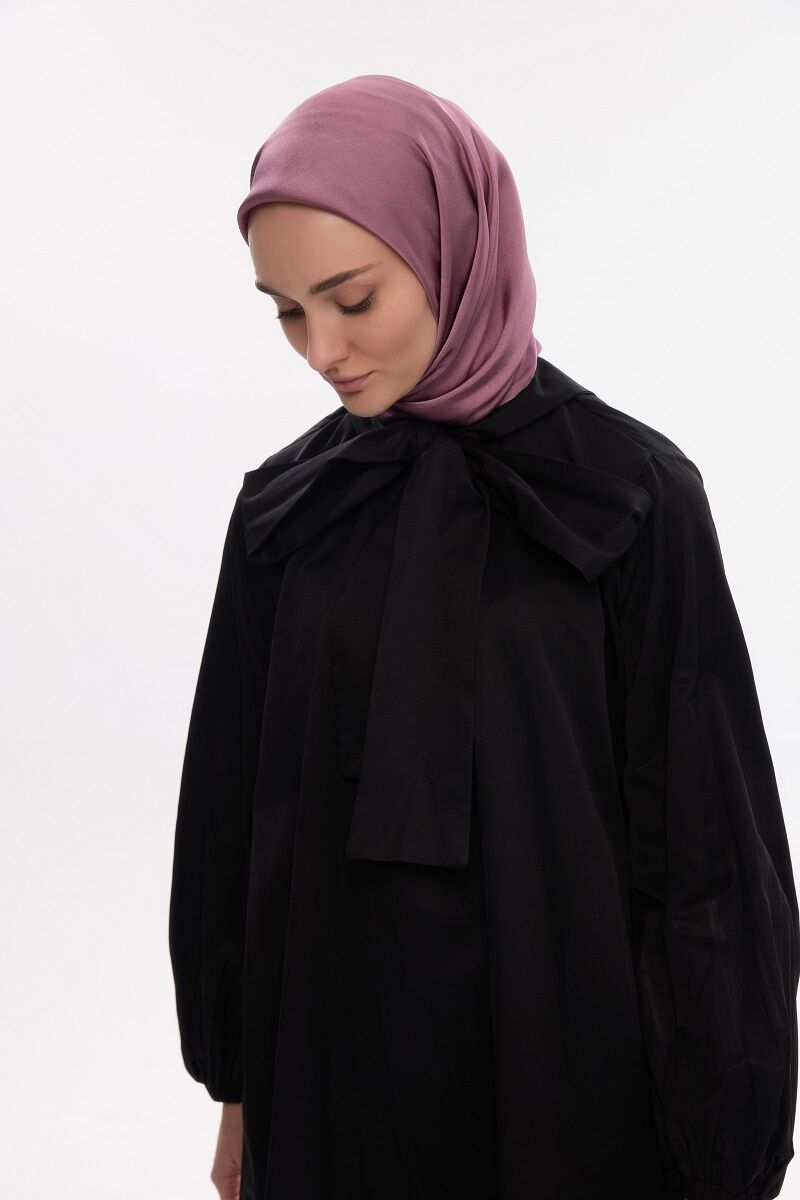 Abiye Saten Janjan Eşarp - Sirke - 4