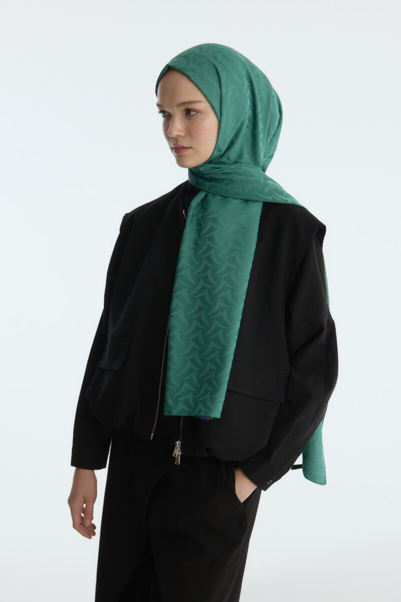 İpeksi Jakar Nora Desen Şal - Açık Benetton - 3