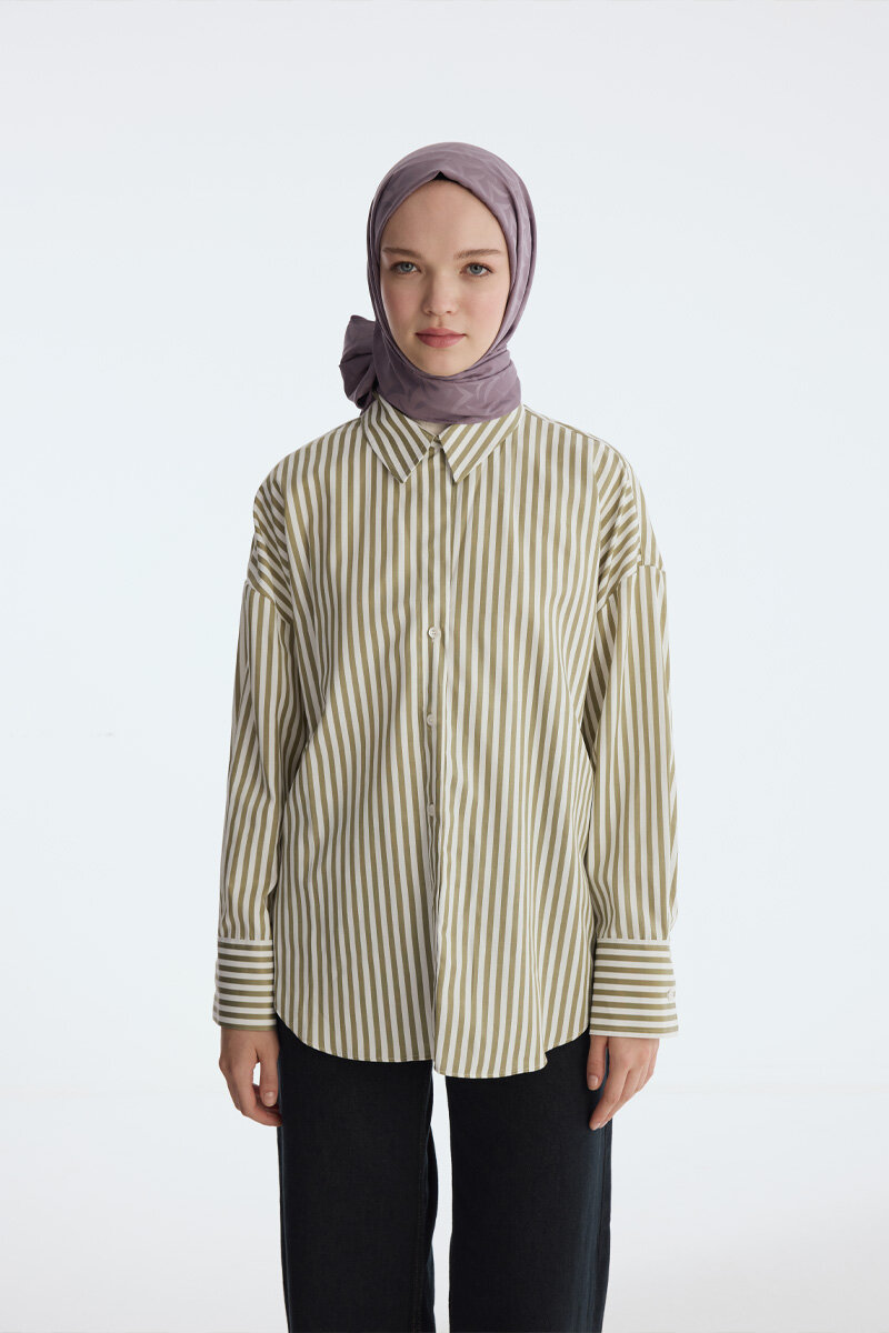 İpeksi Jakar Nora Desen Şal - Lavanta - 1