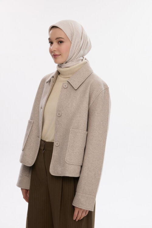 İpeksi Jakar Zikzak Desen Eşarp - Dut - Camellia Scarfs (1)