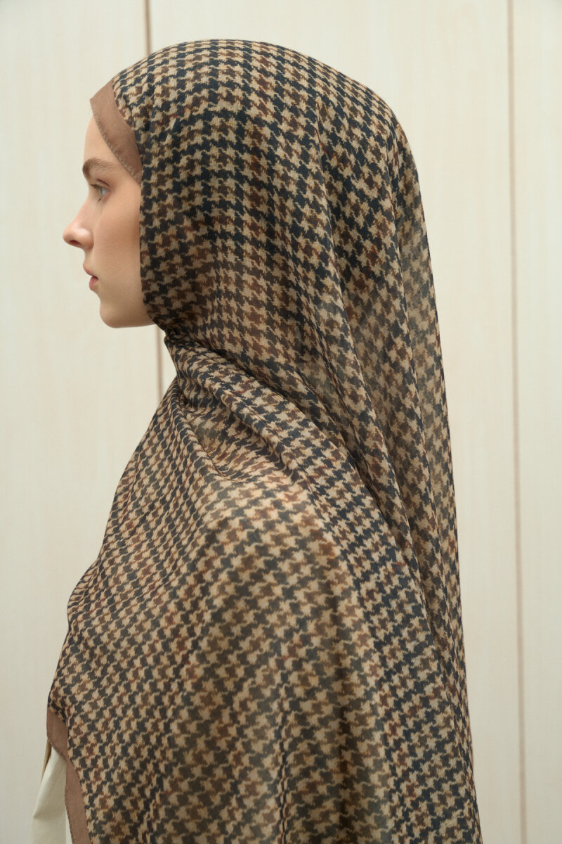 Kazayağı Rami Şal - Haki - 2