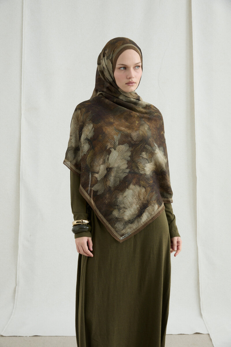 Libre Müslin Şal - Çağla - 2