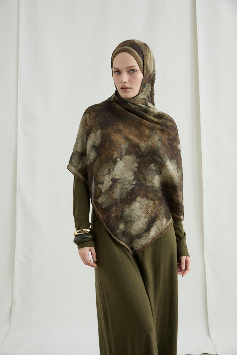 Libre Müslin Şal - Çağla - 1