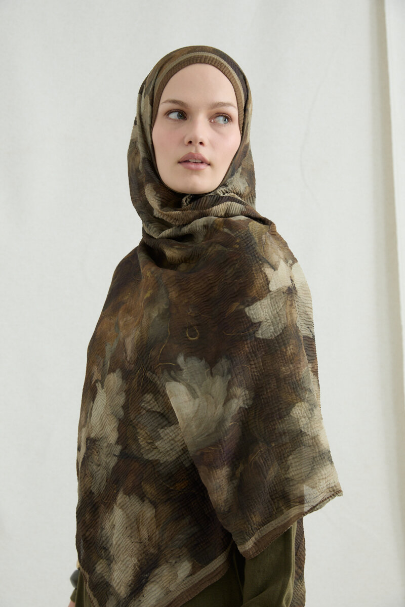 Libre Müslin Şal - Çağla - 3