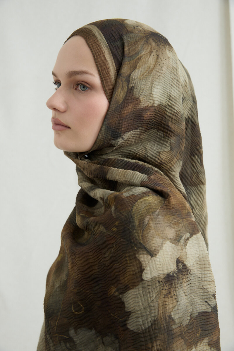 Libre Müslin Şal - Çağla - 4