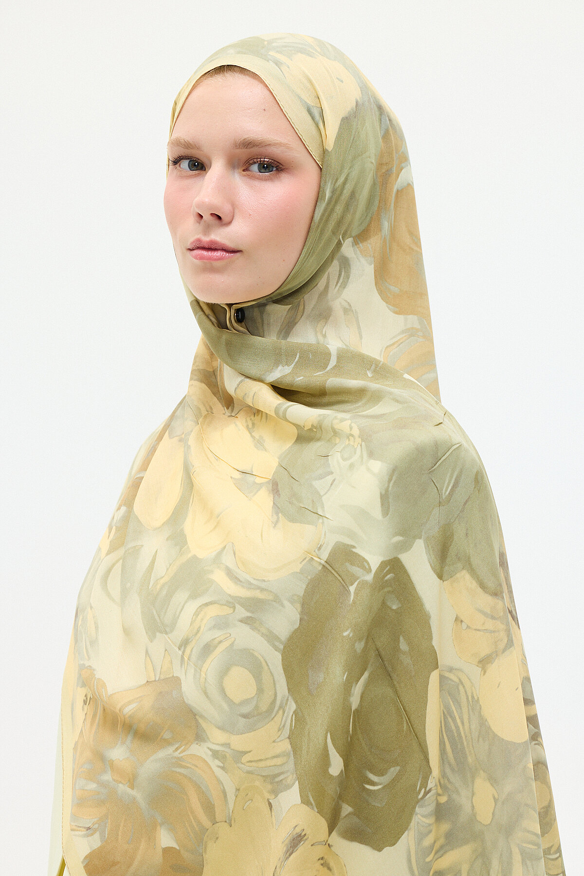 Liora Rami Şal - İğde - Camellia Scarfs (1)