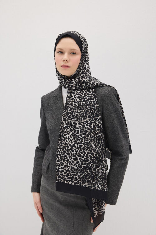 Lumier Leopar Desen - Siyah 
