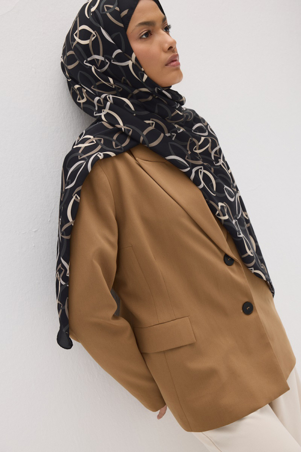 Lumier Nuance Desen - Siyah - 3