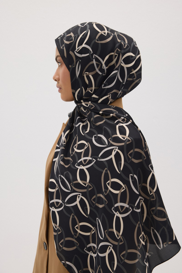 Lumier Nuance Desen - Siyah - 4