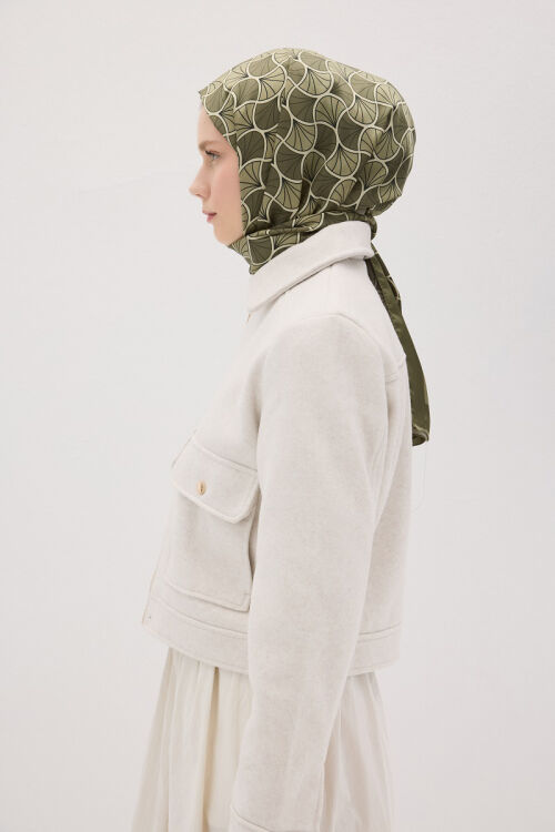 Lumier Vellum Desen - Çağla Yeşili - Camellia Scarfs (1)