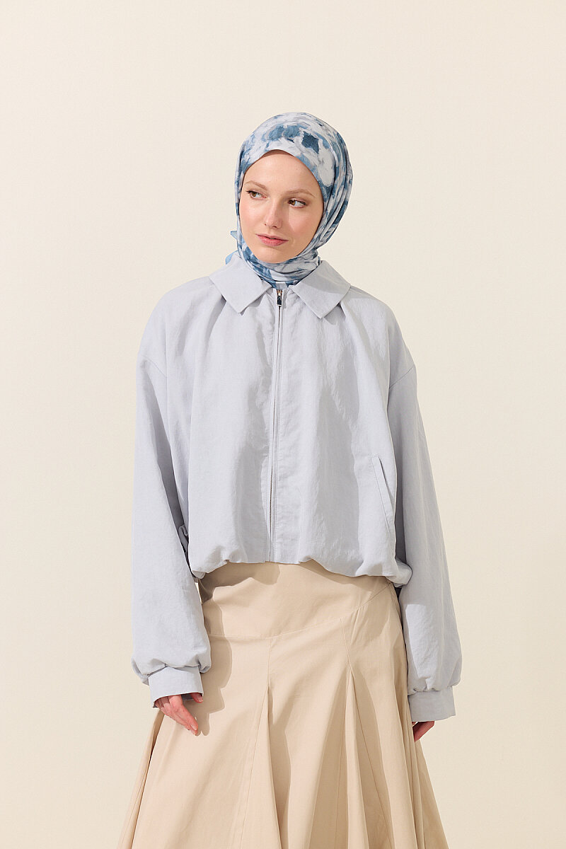 Lumos Soft Eşarp - Mavi - 3