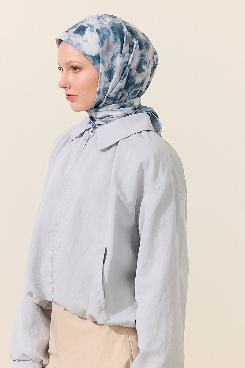 Lumos Soft Eşarp - Mavi - 1