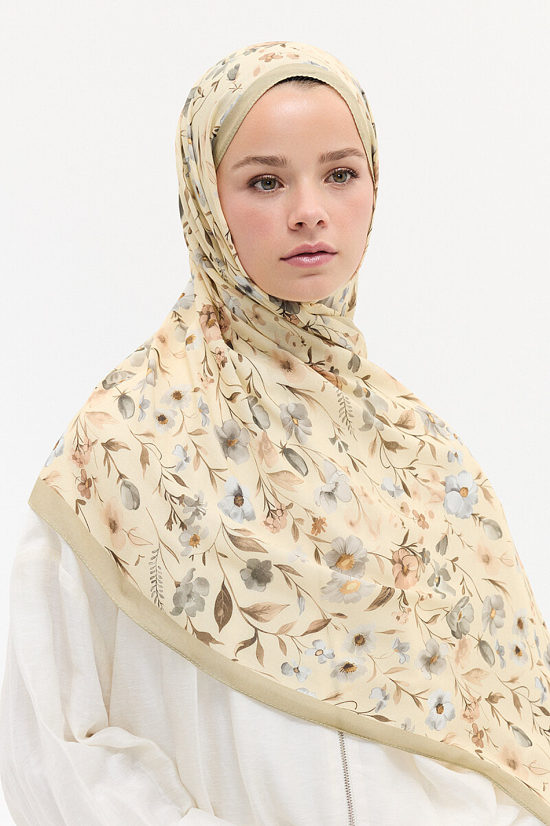 Lyra Rami Şal - Olive - 3