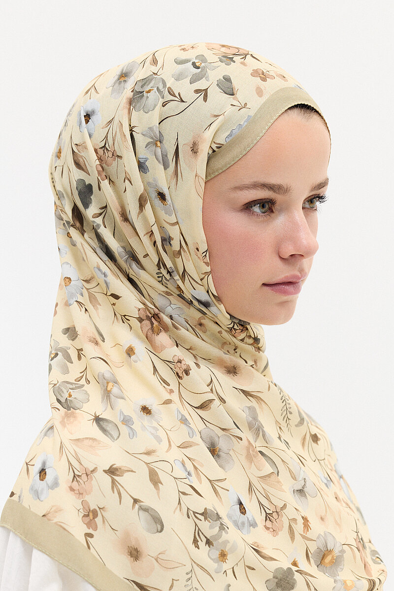 Lyra Rami Şal - Olive - 4