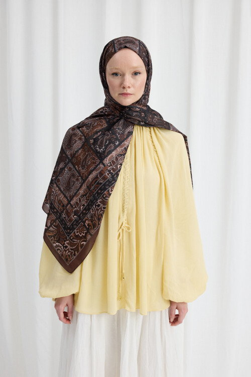 Marly Soft Şal - Kahve 