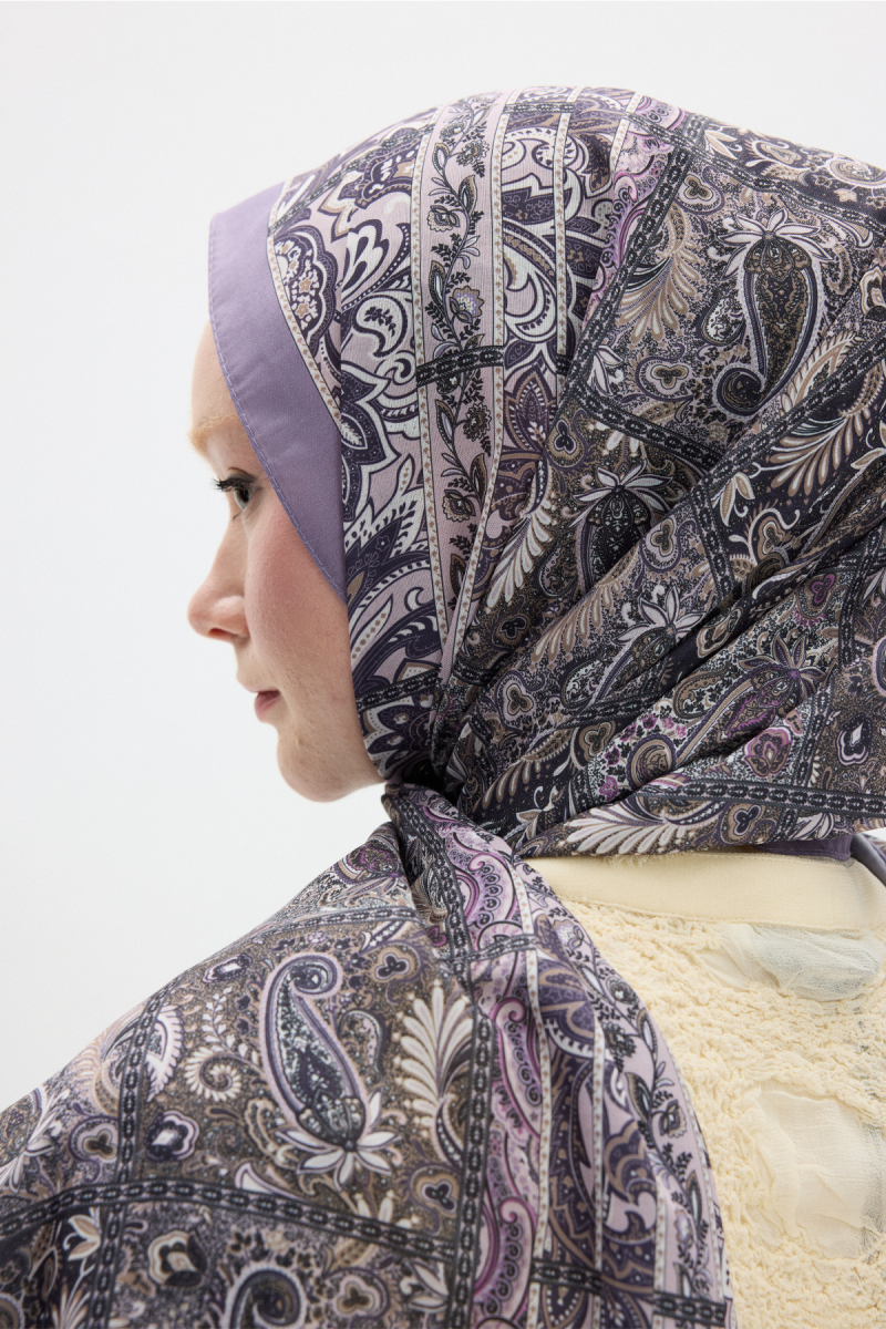 Marly Soft Şal - Lila - 3