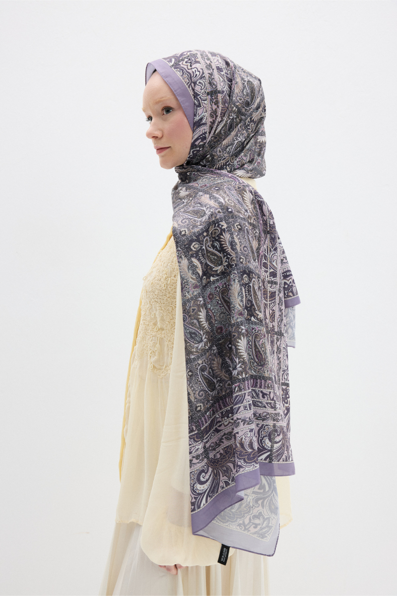 Marly Soft Şal - Lila - 2