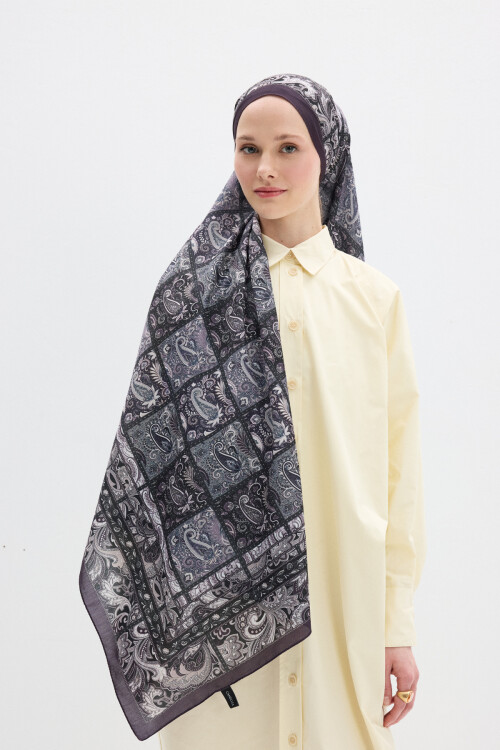 Marly Soft Şal - Mor 