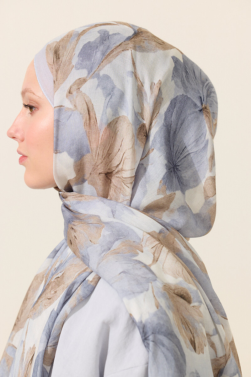 Matcha Rami Şal - Gri Bej - 4