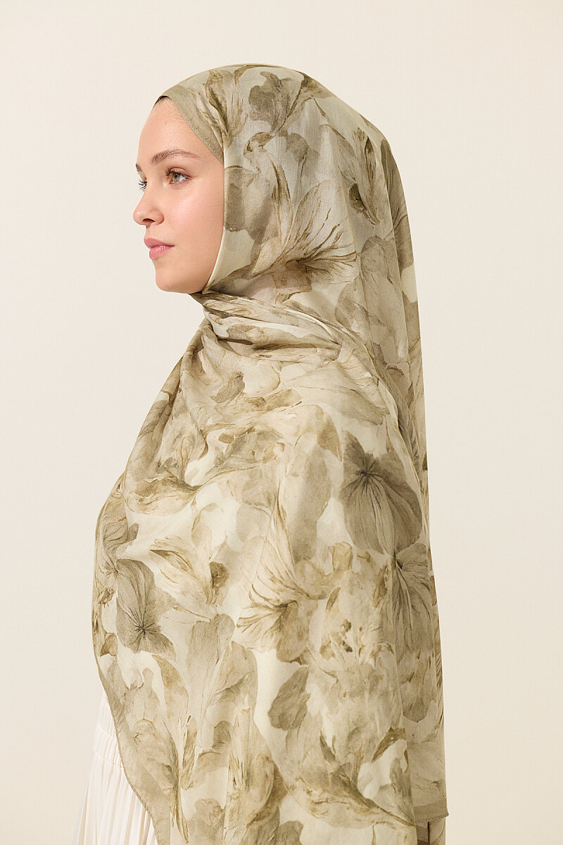 Matcha Rami Şal - Olive - 3