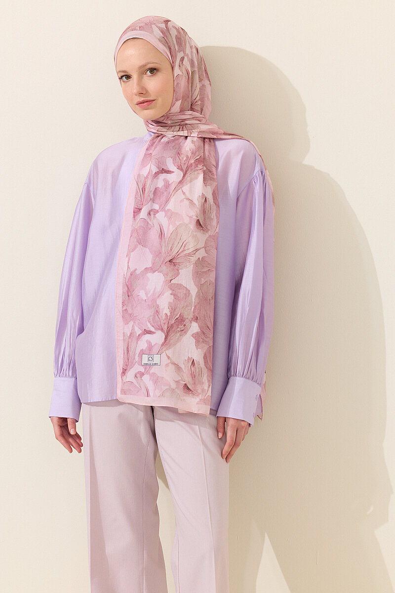 Matcha Rami Şal - Pembe - 3