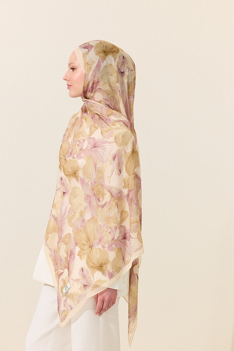 Matcha Rami Şal - Pembe Sarı - 2