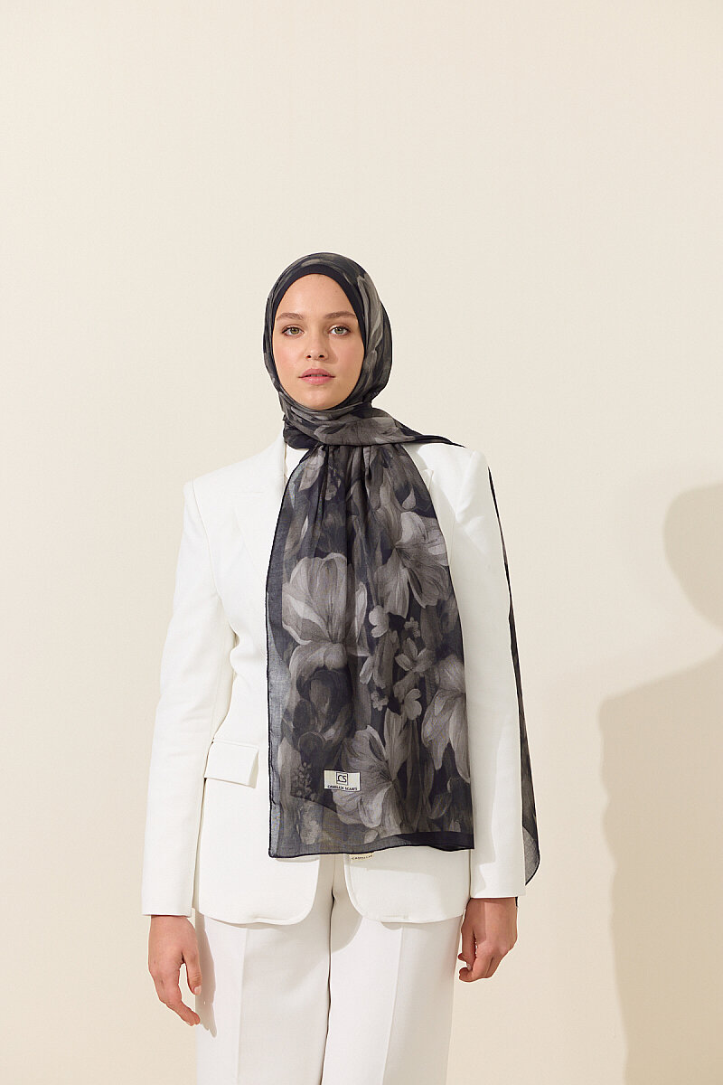 Matcha Rami Şal - Siyah - 1