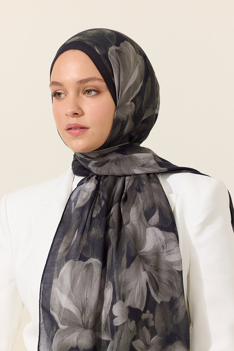 Matcha Rami Şal - Siyah - 3