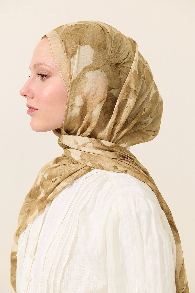 Matcha Rami Şal - Tereyağ Sarısı - 3