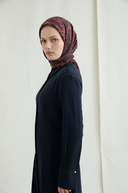 Mona Pamuk Viskon Eşarp - Erik Çürüğü - Camellia Scarfs (1)