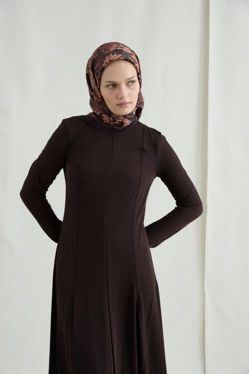 Mona Pamuk Viskon Eşarp - Vişne - Camellia Scarfs