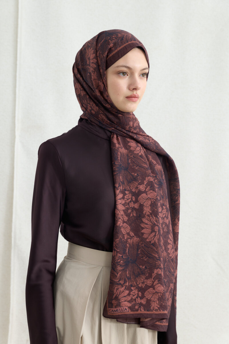 Mona Pamuk Viskon Şal - Erik Çürüğü - 3