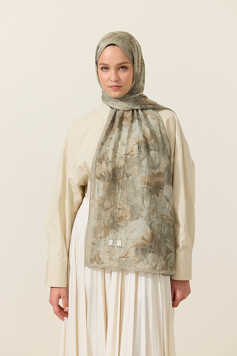 Monaco Kraş Şal - Çağla - 1