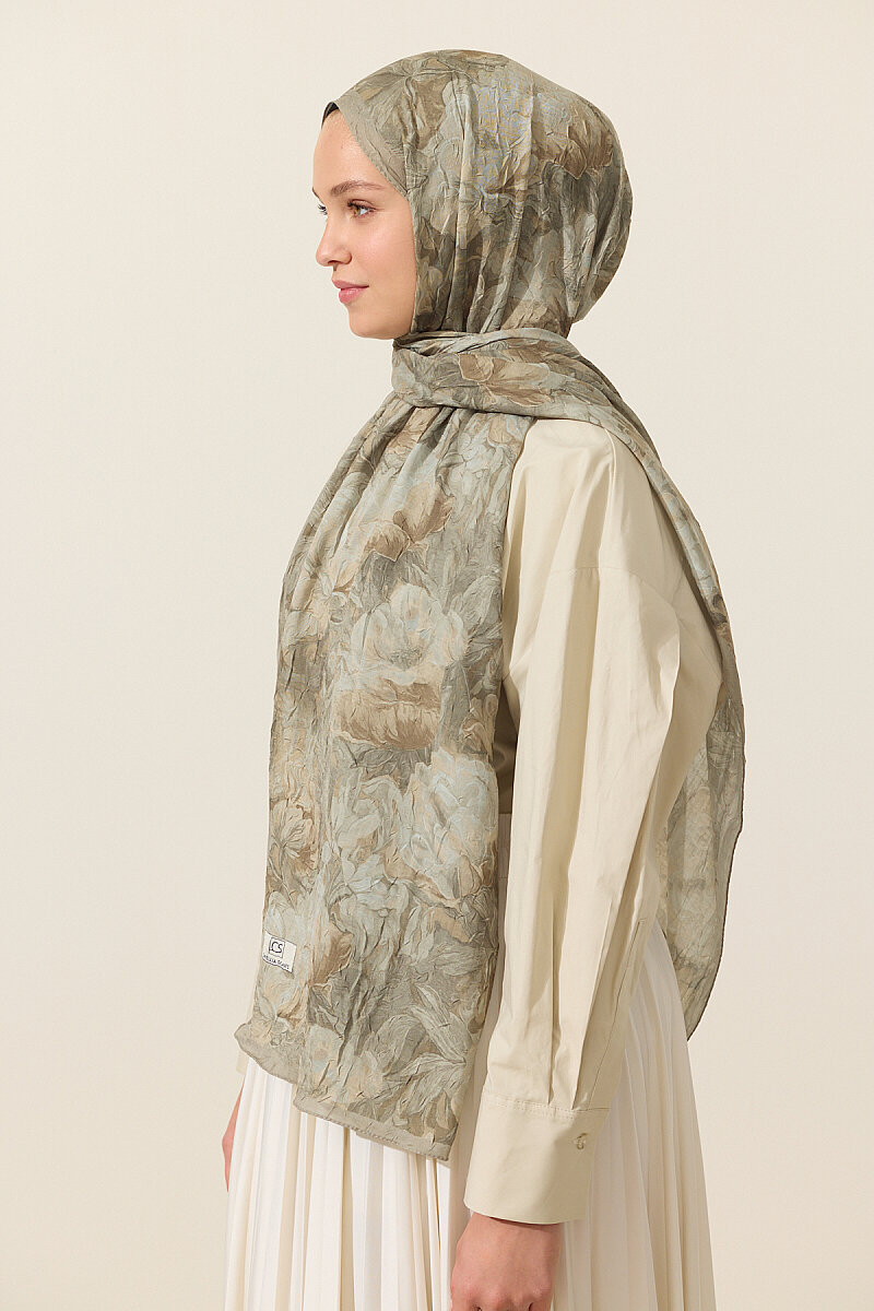 Monaco Kraş Şal - Çağla - 4