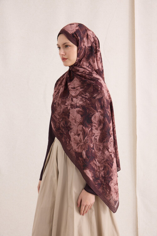 Monaco Kraş Şal - Erik Çürüğü - Camellia Scarfs (1)