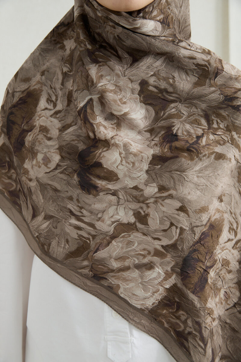 Monaco Kraş Şal - Kum - 4