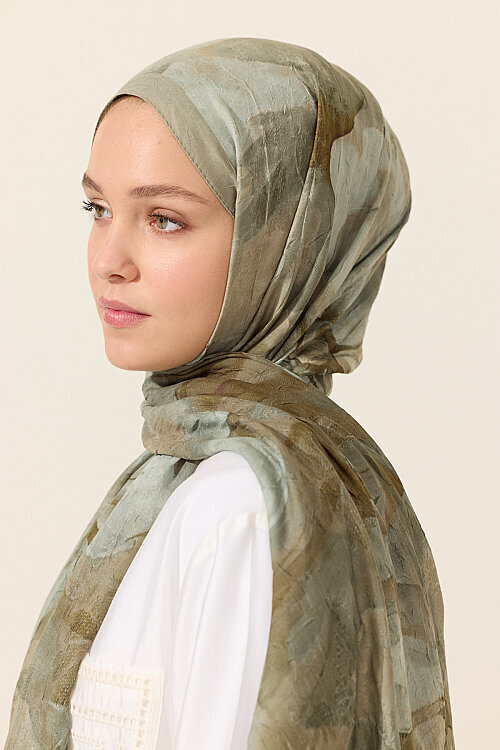 Nars Kraş Şal - Çağla - Camellia Scarfs (1)