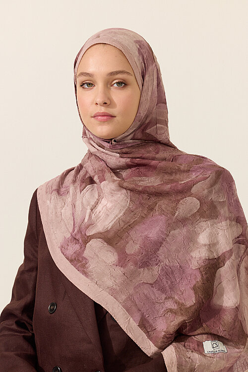 Nars Kraş Şal - Gül - Camellia Scarfs (1)