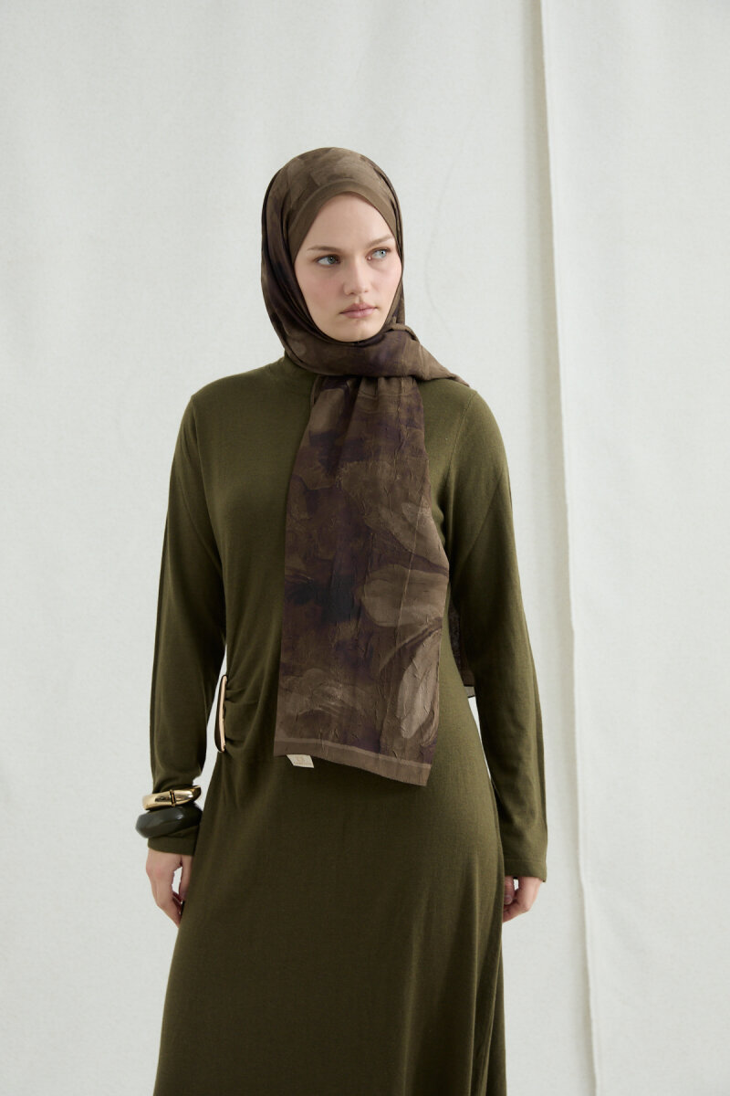 Nars Kraş Şal - Haki - 1