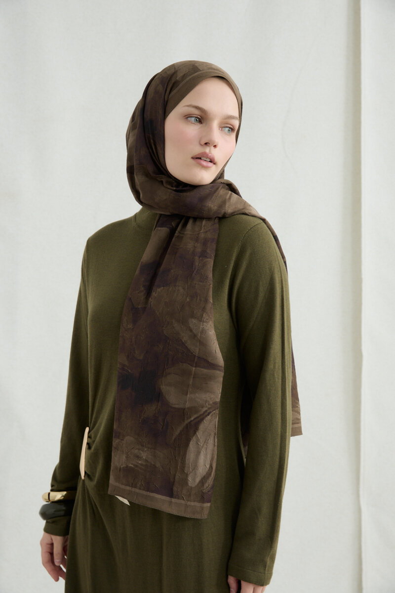 Nars Kraş Şal - Haki - 3