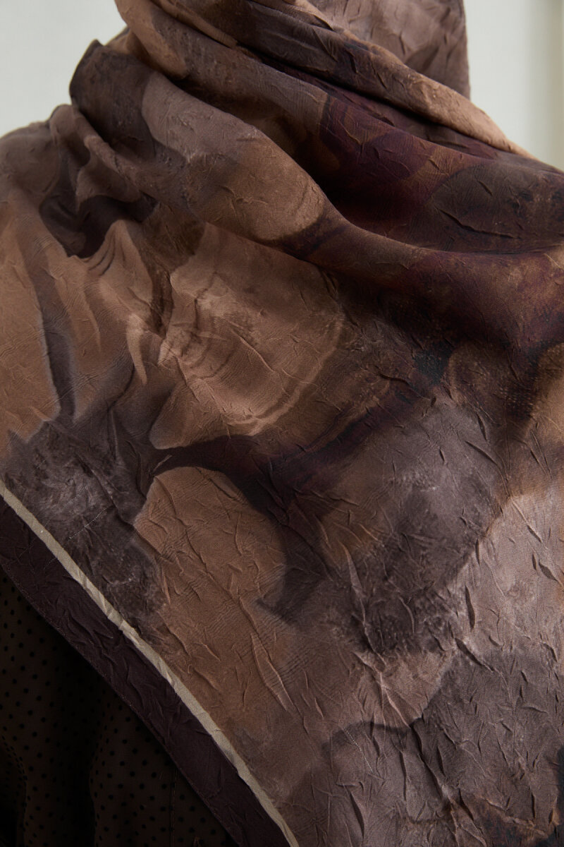 Nars Kraş Şal - Kahve - 4