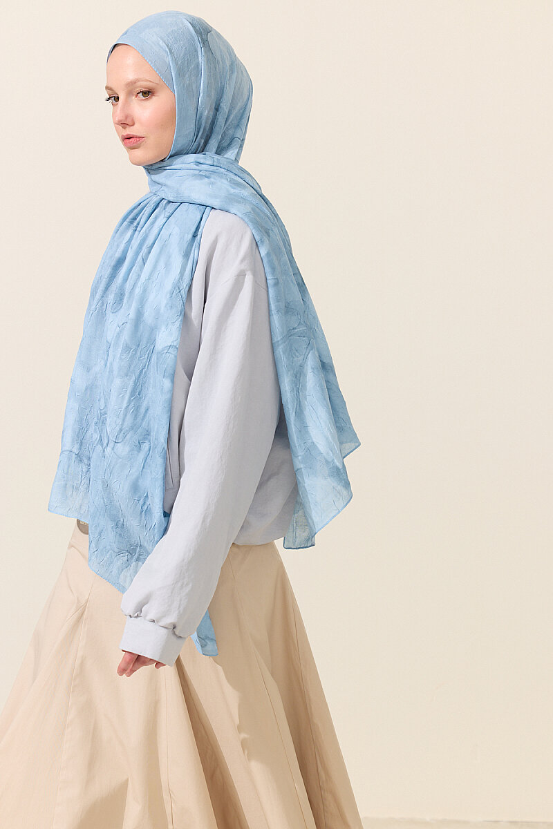 Nars Kraş Şal - Mavi - 3