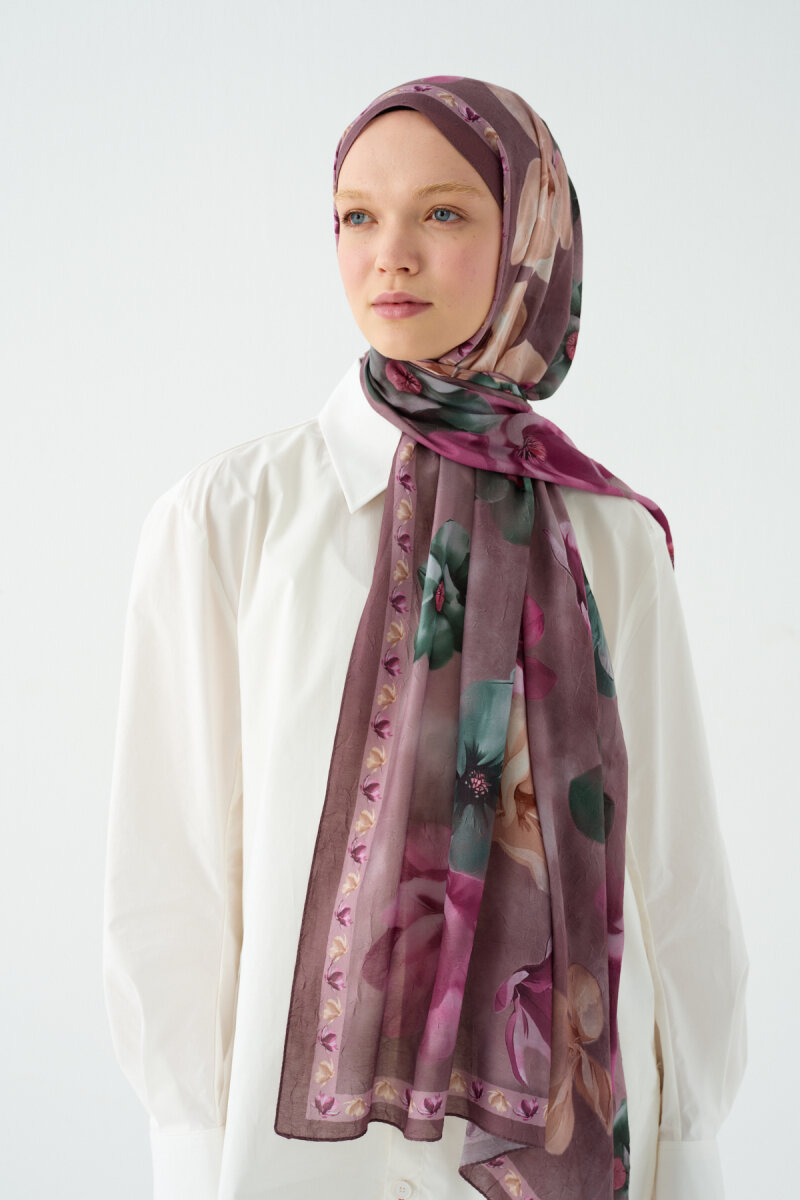 Opera Kraş Şal - İncir - 2