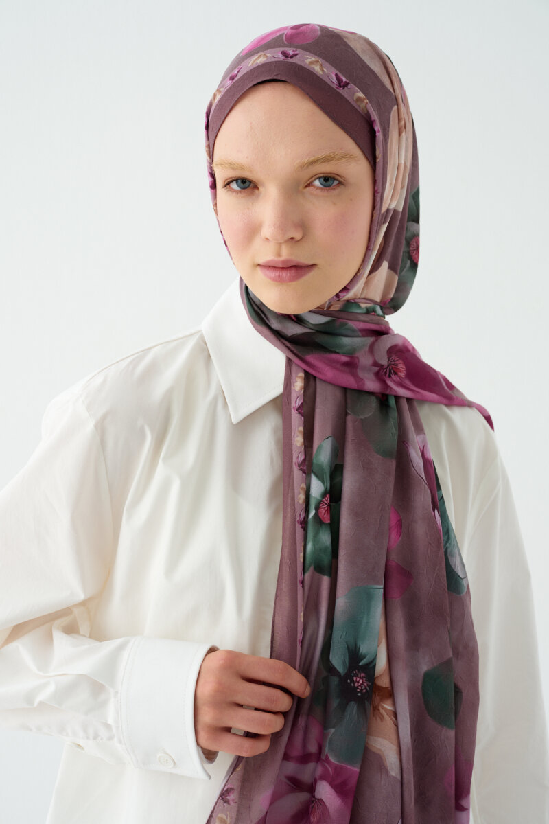 Opera Kraş Şal - İncir - 4