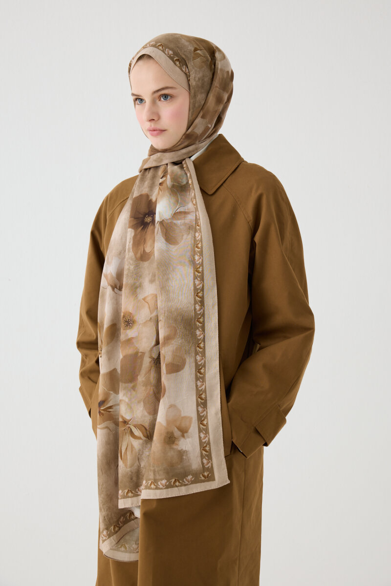 Opera Kraş Şal - Kum - 1