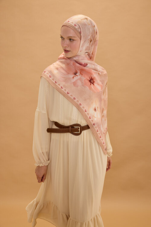 Opera Kraş Şal - Somon 