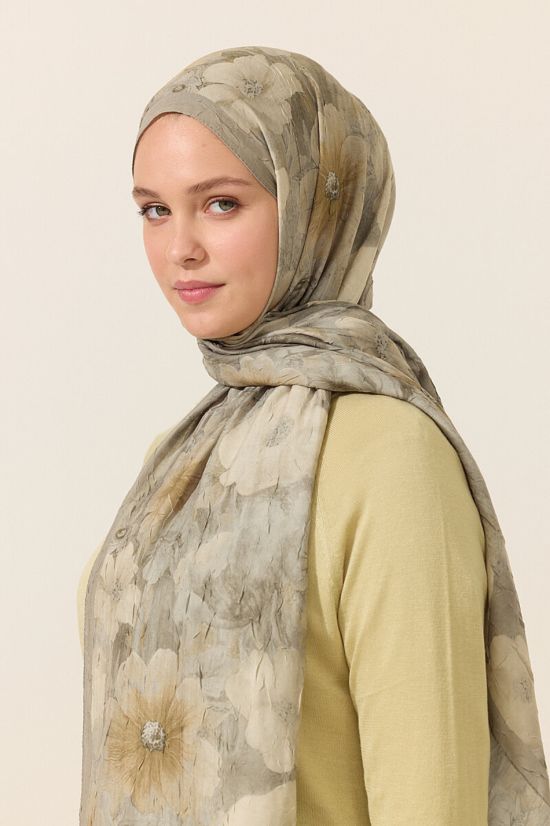 Orkide Kraş Şal - Çağla - 3